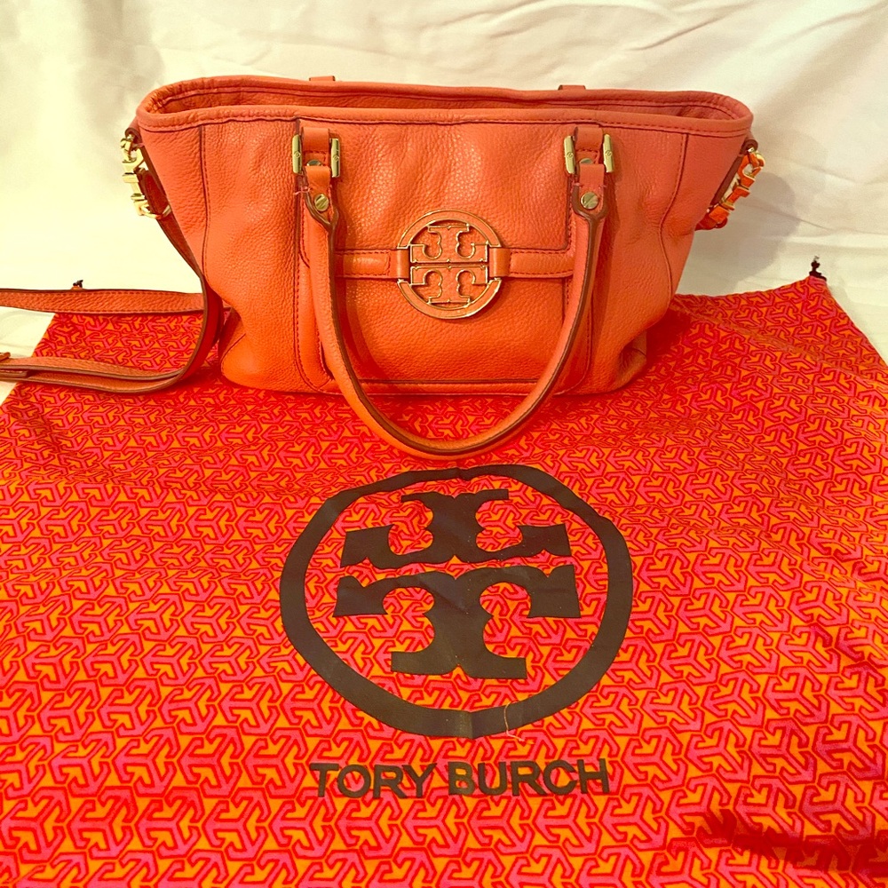 Coral Tory Burch Shoulder Bag